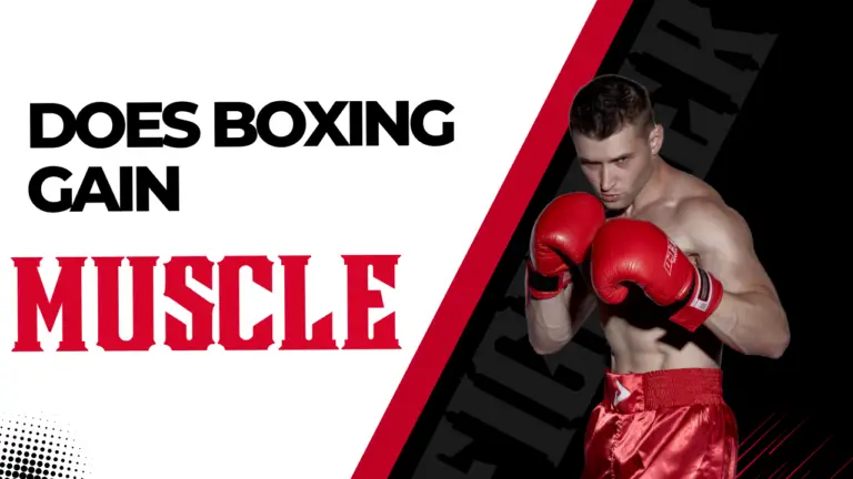 does boxing gain muscle